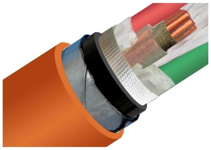 Feuerbeständiges Stahlband-gepanzertes elektrisches Kabel XLPE isolierte kupfernes Leiter FRC-Kabel 0