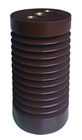 Brown Epoxy Resin Medium Voltage Insulators , Support Insulator Water Resistance