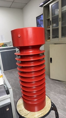 Indoor Epoxy Resin Support Insulator , Epoxy Cast Resin Post Insulator 125X390mm