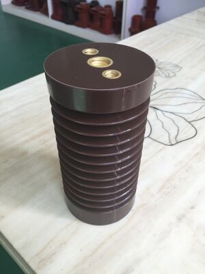 17.5kv Epoxy Resin Support Insulator with Copper Insert Height for Switchgear