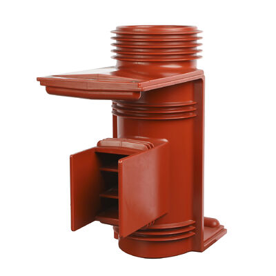630A-4000A 36kv 660mm Epoxy Resin V. T. Spout Bushing Insulator with Shiled Net in Switch Cabinet