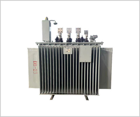 11 kV/0,415 kV dreiphasiger Ölgetränkter Kupferwindelstromtransformator